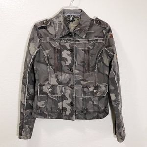 Picasso Style Camouflage Jacket